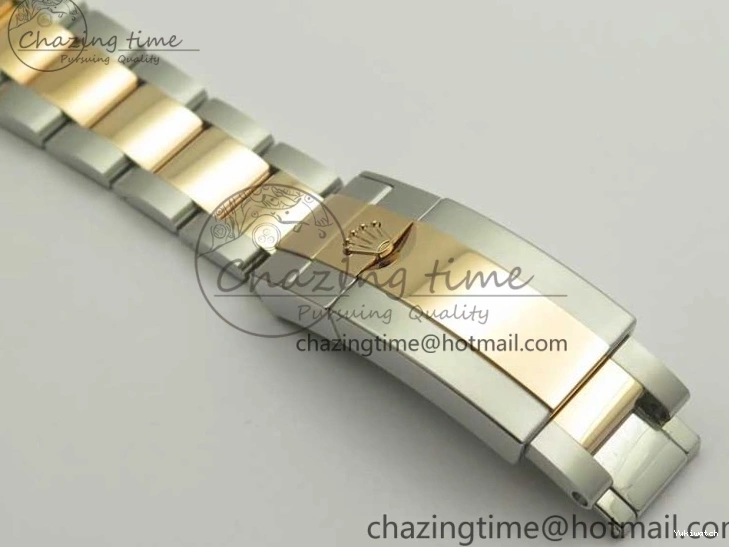 SS A2836 Dial Brown VRF Bracelet Best on SS RG 1:1 Yacht-Master 116621 Edition 0126